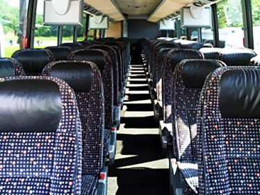 55-passenger charter bus